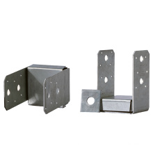 OEM Aluminum Magnesium Zinc Alloy Plate 4x4 Columns Base Connection Base with Gasket Stamping